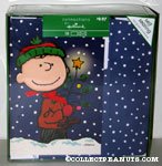 Charlie Brown with Tree Box of Cards