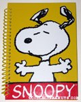 Snoopy dancing Spiral-Bound Journal