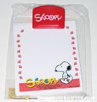 Snoopy walking Clipboard