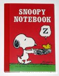 Snoopy carrying Woodstock in nest Notebook