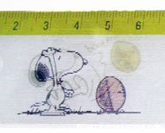 Snoopy and Woodstock Lenticular Ruler