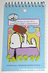 Snoopy on Doghouse Spiral Notepad