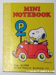 Snoopy in Red Car Notebook