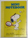 Snoopy playing Tennis Notebook