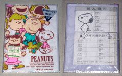 Peanuts Gang Identification and Important Number Card