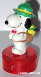  Beaglescout Snoopy with Woodstock in Backpack pencil sharpener 