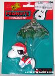 Santa Snoopy Ornament