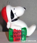 Snoopy on Gift Box