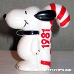 Snoopy on Candy Cane