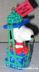 Snoopy in Gift Box Ornament