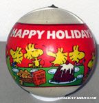 Satin Ball Determined Productions Peanuts Ornaments