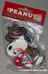 Snoopy Cowboy Jointed Pull-string Ornament