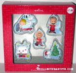 Peanuts Gang set of 5 miniature ornaments