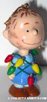 Pigpen covered in lights Ornament