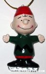 Charlie Brown skater Ceramic Ornament