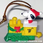 Santa Snoopy on Train Car