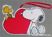 Snoopy and Woodstock with heart