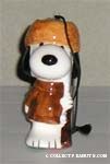 Snoopy as Davy Crockett
