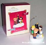 Peanuts Gang around Christmas Tree