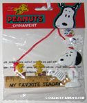 Snoopy and Woodstock Ornament
