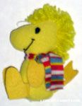 Woodstock wearing Scarf
