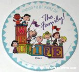 Peanuts Gang on Alphabet blocks