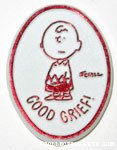 Charlie Brown 'Good Grief' Clip Emblem
