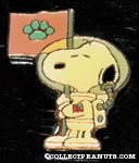 Snoopy as Astronaut Lapel pin