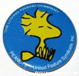 Woodstock sitting Button