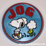Snoopy & Woodstock 'Jog' Button