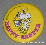 Happy Easter Snoopy with Easter Basket