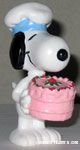 Chef Snoopy with Cake