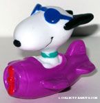 Joe Cool in Pink Plane PVC Figurine