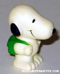 Snoopy wearing backpack Figure