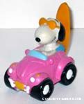 Snoopy Driving 