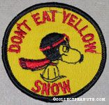 Flying Ace 'Don't Eat Yellow Snow' Patch