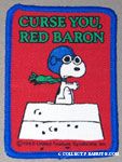 Flying Ace on doghouse 'Curse you, Red Baron' Patch