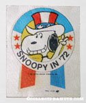 Snoopy 'Snoopy in '72' Patch