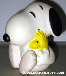 Snoopy hugging Woodstock Squeaky Toy