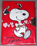 Snoopy dancing with hearts Diary