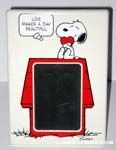 Snoopy on Doghouse with Heart Picture Frame