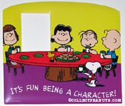 Peanuts Eating Cookies Picture Frame