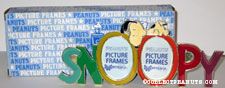 Snoopy Lying on word Picture Frame
