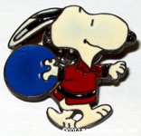 Snoopy bowling Bertoni-Milano Pin