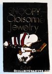 Snoopy carrying hockey stick Pin