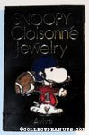 Snoopy throwing football Pin