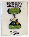 Snoopy & Woodstock 'World's Greatest Jogger' Award Pin