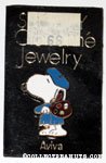Artist Snoopy Pin