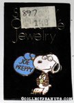 Snoopy with glasses 'Joe Preppy' Pin