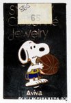 Snoopy playing basketball Pin
